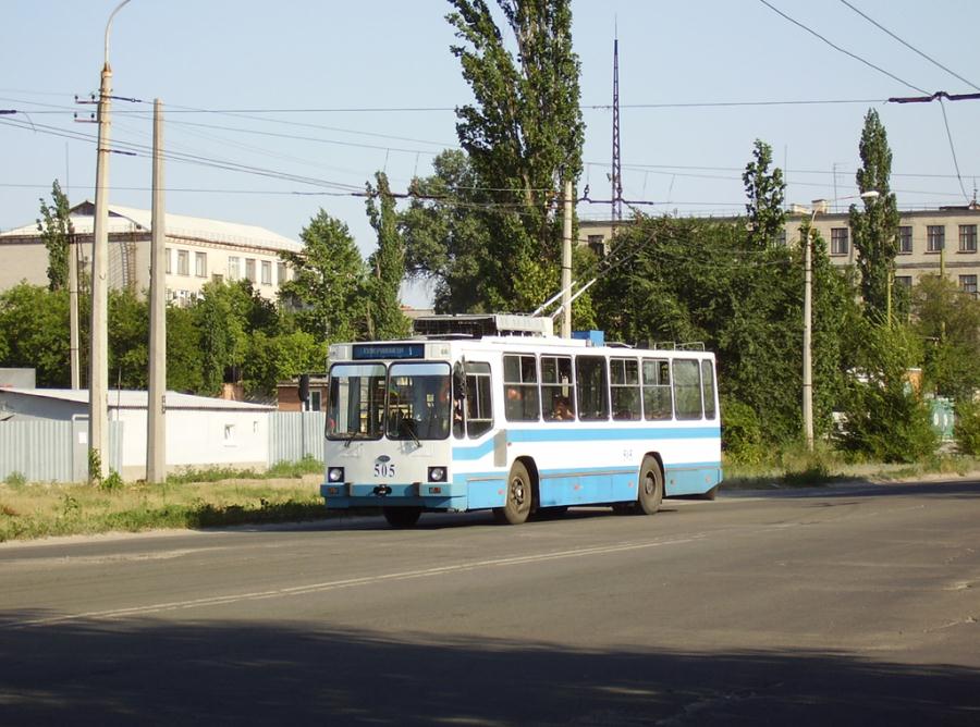 Троллейбус ЮМЗ Т2 №505