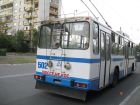 ЮМЗ-Т2 502. Первый новый троллейбус не б\у пришёл в августе 2005года